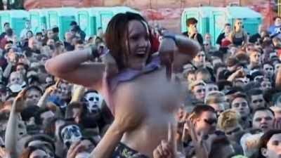 It went from inclusive
to violent and misogynistic. - Woodstock 99: Peace Love and Rage