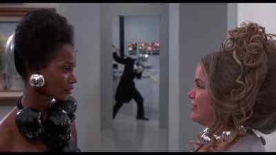 It was white on white.
And you know where she got it? - Sleeper
