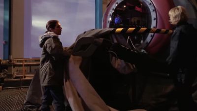 It will be simple to deactivate the drone
from the other side. - Stargate SG-1