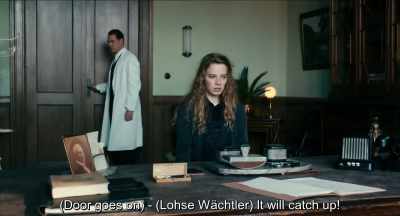 It will catch up with you! - Never Look Away