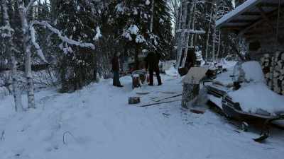 It will keep the mice out,
keep things cleaner and keep - Life Below Zero: Next Generation