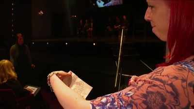 It will mean something because
the Lord has guided her hand. - Derren Brown: Miracle