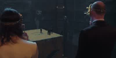 It won't be easyto eliminate Player 125 if he keeps resisting. - Squid Game