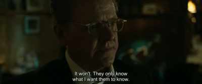 It won't. They only know
what I want them to know. - The Marco Effect