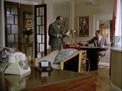 - It would appear from
this telegram that Dyer - Agatha Christie's Poirot