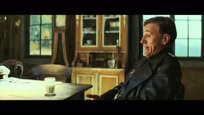 It would appear he has done everything in his power to earn it. - Inglourious Basterds