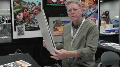 It would be between two pieces of heavy foam core - Video Game Box Art: The Stories Behind the Covers