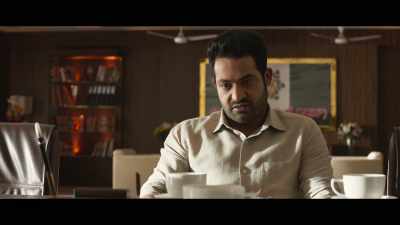 ..it would be because of
the Veera Raghava Reddy's sword. - Aravinda Sametha... Veera Raghava