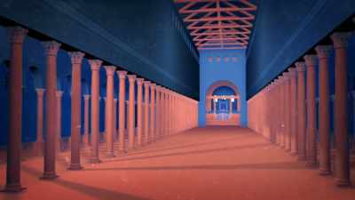 It would have a nave and two or more aisles at each side, - Ancient Engineering