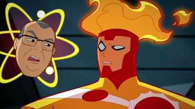 It would have been impossible
to cloak my "S-Cubes." - Justice League Action