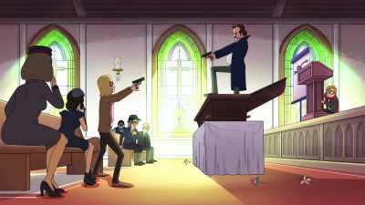 It would have given me
the shocking twist - Grimsburg
