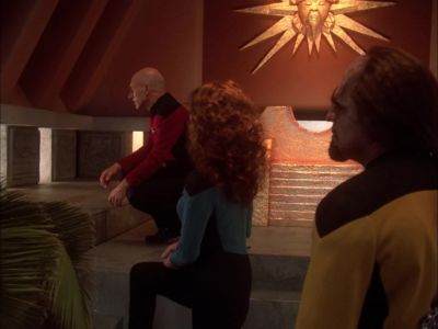 It would seem
that this is Masaka's temple. - Star Trek: The Next Generation