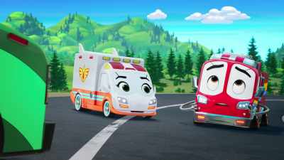It would take forever for a trambulance - Firebuds