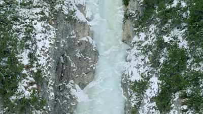 It would take most skilled climbers
three hours to reach the top. - Europe From Above