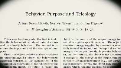 It was written in 1943 but couldn't be published until 1947 due to secrecy. - The Minds of Men