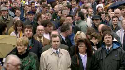 It was yet another expression
of the yearning for peace. - Once Upon a Time in Northern Ireland