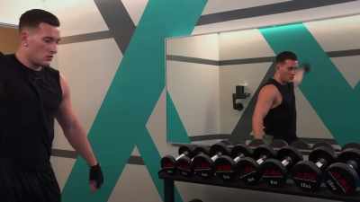 It'd be a shame if something
were to interrupt Joey's workout, right? - The Circle