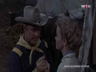 It'd be awful easy to hand it to you. - 40 Guns to Apache Pass