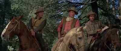 It'll be that shack
off to the left. - The War Wagon