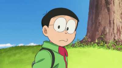 It'll crush the whole town! - Doraemon the Movie: Nobita's Sky Utopia