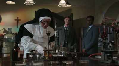  It'll take me a
 while to dry it out, - Sister Boniface Mysteries