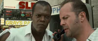 It's 9 50 John The number 3 train is arriving nowI left something provocative on that train JohnSimon says get to the pay phonenext to the news kiosk in Wall Street station by 10 20or the number 3 train and its passengers vaporizeUse any means of travel - Die Hard with a Vengeance