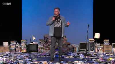 It's 95 quid for their
42-minute club set - Stewart Lee: Content Provider