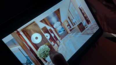 It's a 42 floor glass tower,
three story lobby, - Inheritance