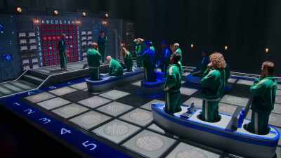 It's a 50-50 chance for them to win, - Squid Game: The Challenge