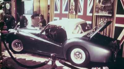 It's a '57 Triumph TR3. - Shorty's Dream Shop