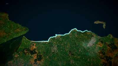 It's a 60-million-year-old
geological marvel. - Europe From Above