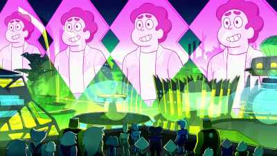 It's a beach house,
where I live with my friends, - Steven Universe: The Movie
