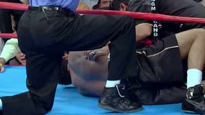 It's a Bernard Hopkins knockout - The Golden Boy