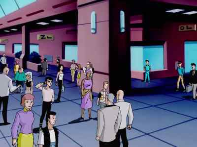 It's a big city. So many people. - Batman Beyond