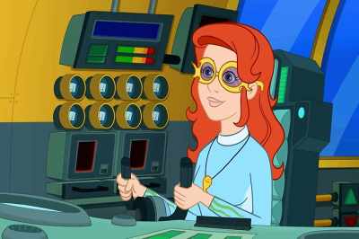 It's a big ocean,
and Becca is one tiny fish. - The Magic School Bus Rides Again