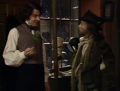It's a bit of a tiddler ain't it Yes but size isn't important - Blackadder's Christmas Carol