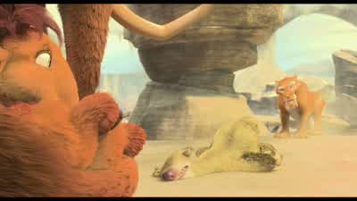 Oh it's a boyThat's its tailIt's a girl - Ice Age: Dawn of the Dinosaurs