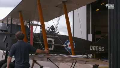 It's a Bristol BF2 Fighter,
built exactly a hundred years ago. - Scotland from the Sky