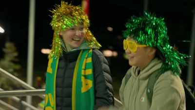 It's a buzz
when you're driving into the game. - Matildas: The World at Our Feet