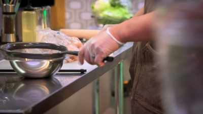 It's a challenge because you gotta
be more creative with what you have. - Secret Chef