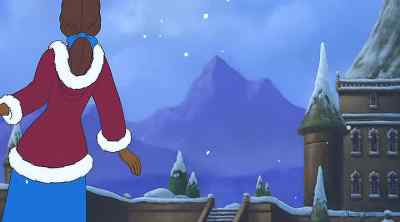 It's a Christmas angel, see? - Beauty and the Beast: The Enchanted Christmas