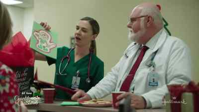 It's a Christmas card
from that little boy - Christmas On Call