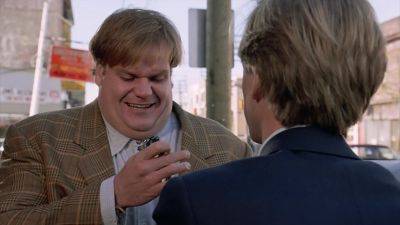 It's a clip on Are you sure - Tommy Boy