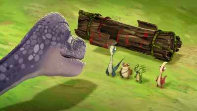 It's a decision you'll have to
live with for a long time. - Gigantosaurus