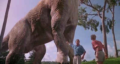 It's a dinosaur - Jurassic Park