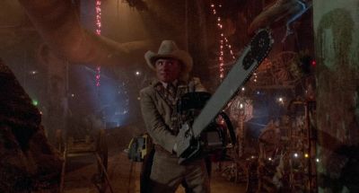 It's a dog eat dog world - The Texas Chainsaw Massacre 2