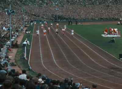 It's a fight right to the end - XIVth Olympiad: The Glory of Sport