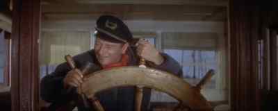 - It's a fine day up here.
- Welcome aboard, Captain. - Blood Alley