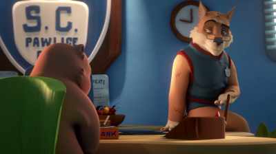 It's a friendly chat. Huh? - Combat Wombat