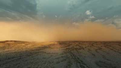 It's a giant sandstorm, - The Green Planet